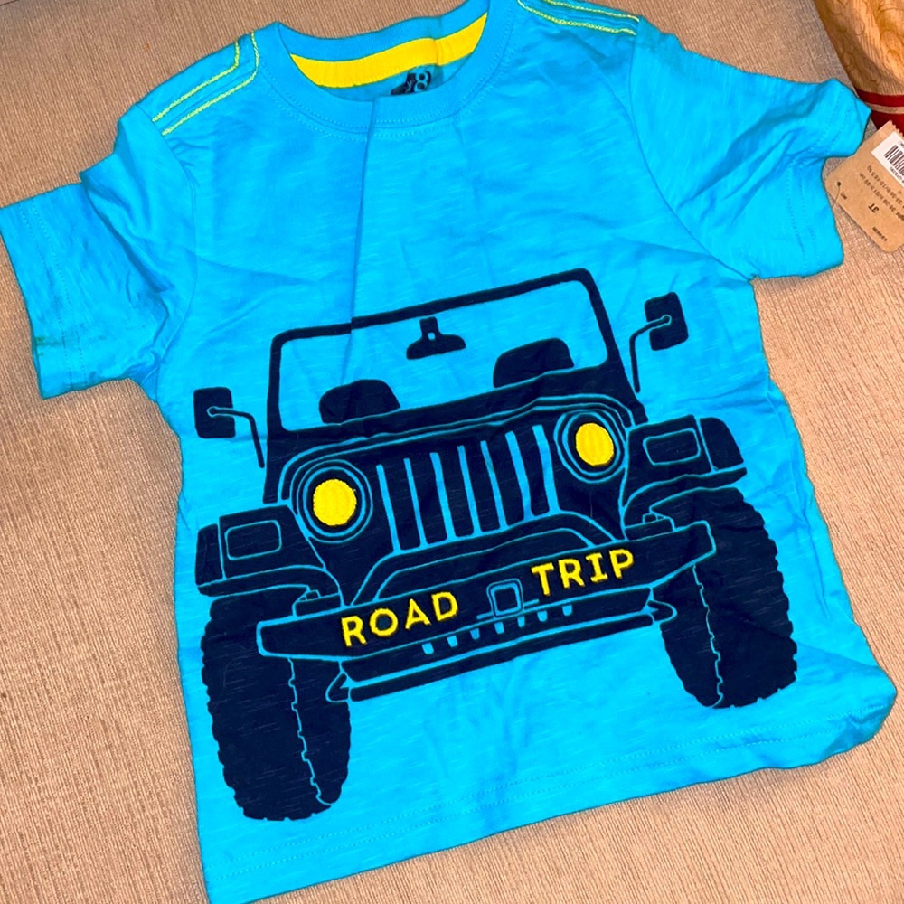Crazy 8 Boys Road Trip Tee NWT